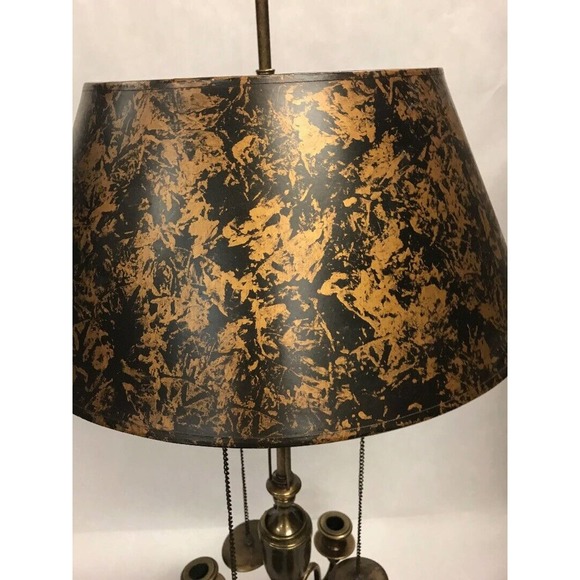 Vintage Bouillette Table lamp Fredrick Cooper Chicago candle holder Desk French - Picture 2 of 8